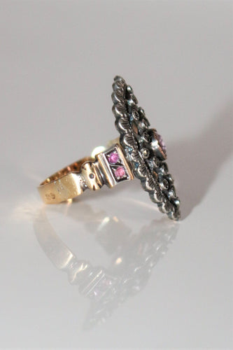 Bague Bague Belle Epoque Résille 58 Facettes 516