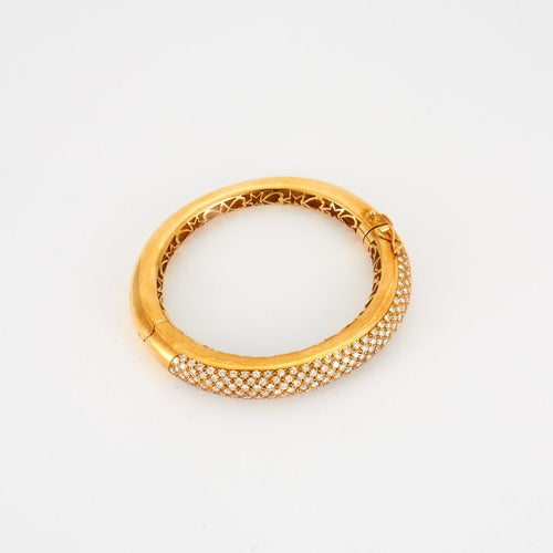 Bracelet Bracelet Or jaune pavage Diamants 58 Facettes