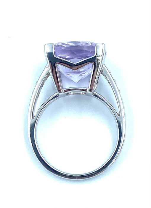 Bague MAUBOUSSIN - Bague «Gueule d’amour », améthyste, diamants 58 Facettes