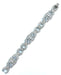 Bracelet Bracelet Art Déco platine et diamants 8ct 58 Facettes