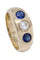 Bague 60 Bague jonc Or jaune Diamant Verre 58 Facettes 082031