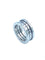 Bague 52 BVLGARI. Collection BZERO1, bague or blanc 18K 58 Facettes