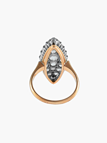 Bague 53 Bague Marquise Diamants 58 Facettes