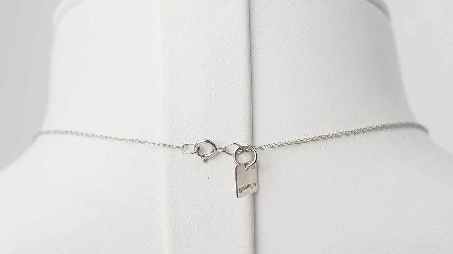 Collier Collier Ginette NY Monogram "One" 58 Facettes 32299