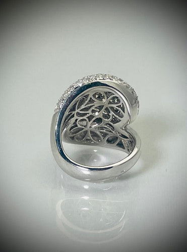 Bague 52 Bague Pavage Diamants 58 Facettes