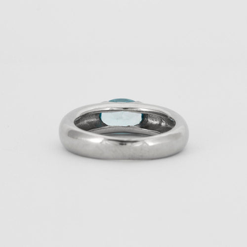 Bague 54 BAGUE DEMI JONC TOPAZE 58 Facettes