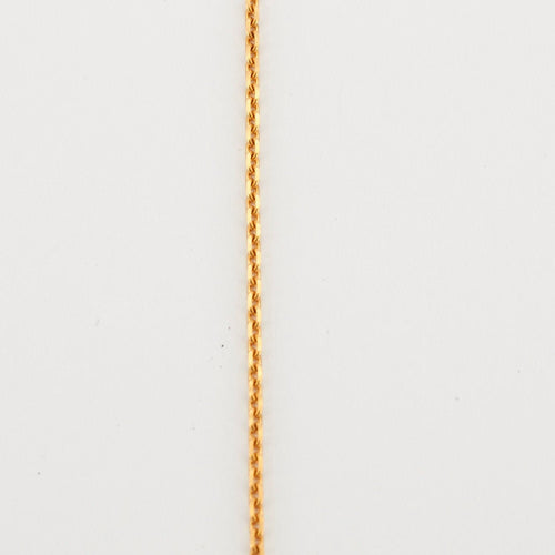 Collier Chaîne or jaune 18 carats 58 Facettes