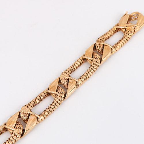 Bracelet GEORGES LENFANT, Rare Bracelet en Or & Diamants 58 Facettes