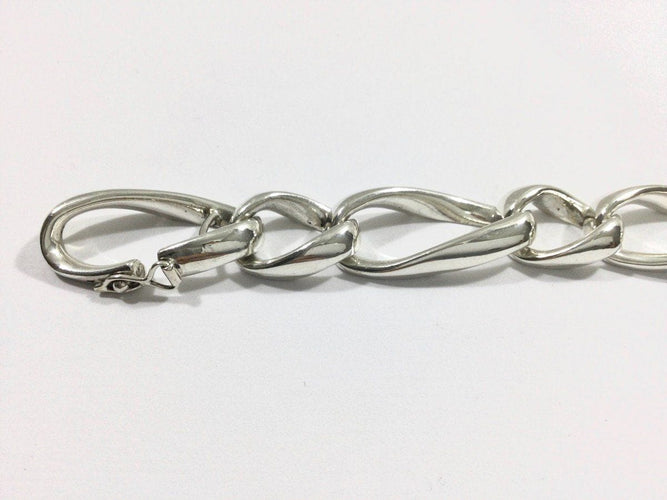 Bracelet Bracelet Argent Mailles Cheval 58 Facettes