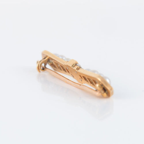 Broche Broche turquoise perles diamants 58 Facettes P5L9