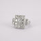 Bague Bague en or gris, diamants 58 Facettes