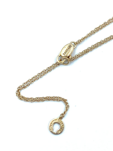 Collier DAMIANI. Collier or rose et diamants 58 Facettes