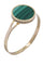 Bague 58 Bague moderne malachite 58 Facettes 063551