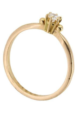 Bague 56 SOLITAIRE DIAMANT 0.15 CARAT 58 Facettes 048561