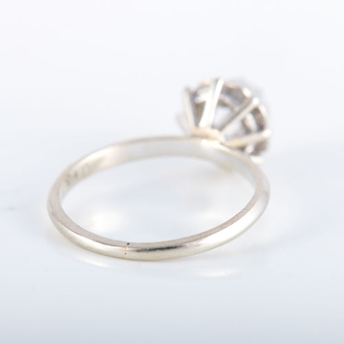 Bague 49 Bague Solitaire Diamant 58 Facettes JE477