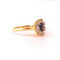 Bague 54 Bague marguerite saphir et diamants 58 Facettes FA-5