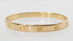 Bracelet 18 Bracelet Cartier Love "vintage" en or jaune 58 Facettes 32199