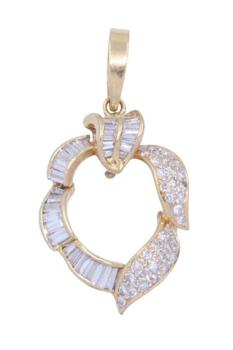 Pendentif Pendentif Or jaune Diamants 58 Facettes 078231