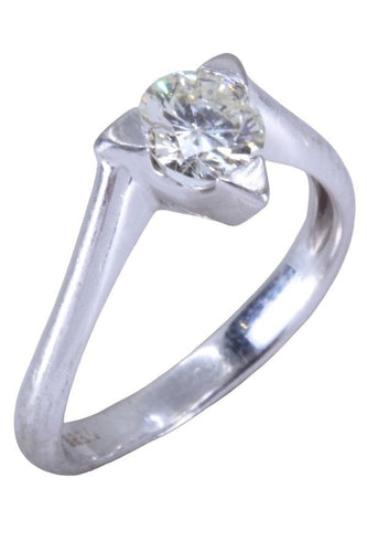 Bague 51 BAGUE SOLITAIRE DIAMANT 0.60 CARAT 58 Facettes 073841