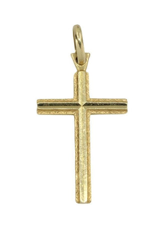 Pendentif CROIX MODERNE 58 Facettes 045861