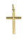 Pendentif CROIX MODERNE 58 Facettes 045861