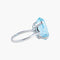 Bague 55 Bague Topaze bleue 58 Facettes