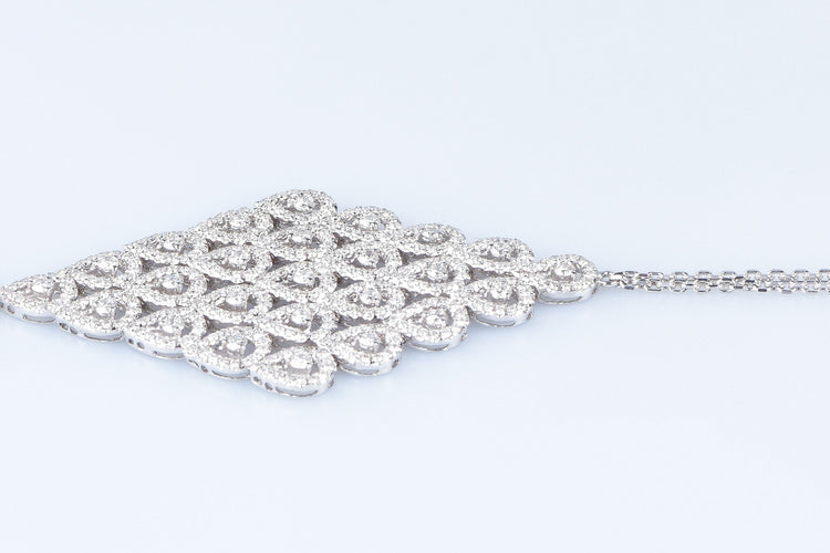 Bracelet Bijou de main haute joaillerie or blanc 58 Facettes J5230160724-AIG5