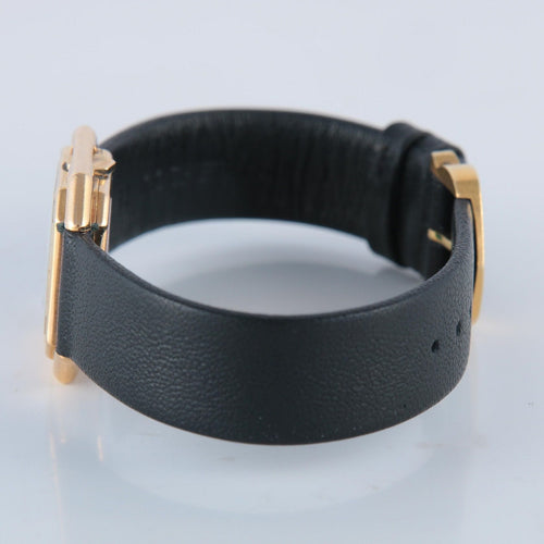 Montre Cartier - montre en cuir et en or 58 Facettes