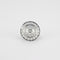 Bague 57 Bague Ronde Diamants 58 Facettes B01091