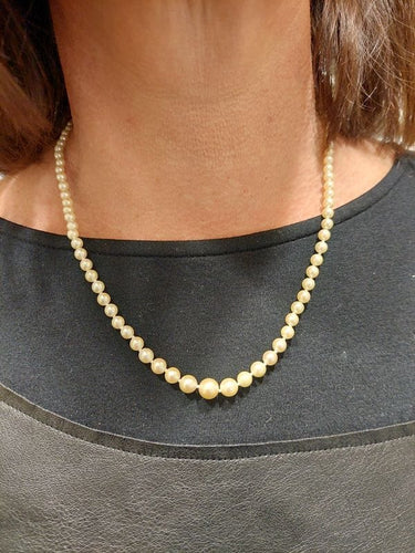 Collier Collier pêrles en chute 58 Facettes 078671