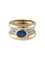 Bague Bague Saphir Diamants 58 Facettes