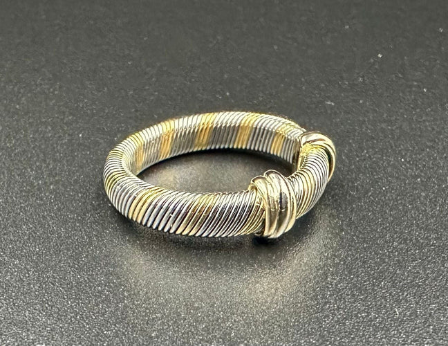 Bague CARTIER - Bague Trinity Acier Or 58 Facettes