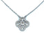 Pendentif VAN CLEEF & ARPELS -  pendentif or blanc, diamants 58 Facettes