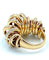 Bague DE GRISOGONO. Collection Sole, bague or rose et diamants 58 Facettes