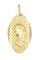 Pendentif MÉDAILLE VIERGE ANCIENNE 58 Facettes 050061