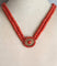 Collier Collier ancien 2 rangs de corail facetté avec motif central - 19ème siècle 58 Facettes