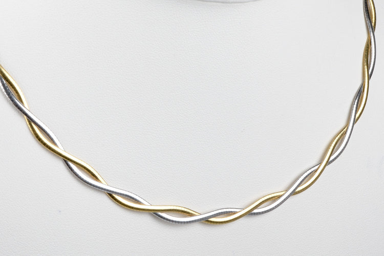 Collier Collier Deux Ors 58 Facettes CLBICC377-99