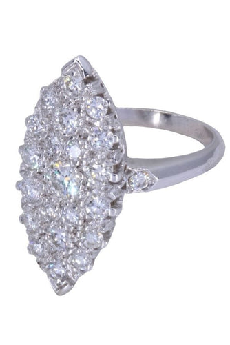 Bague BAGUE MARQUISE DIAMANTS 58 Facettes 075731