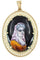 Pendentif PENDENTIF MINIATURE PORCELAINE DE LIMOGES 58 Facettes 049631