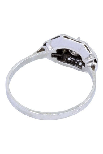 Bague BAGUE ART DÉCO DIAMANTS 58 Facettes 056961