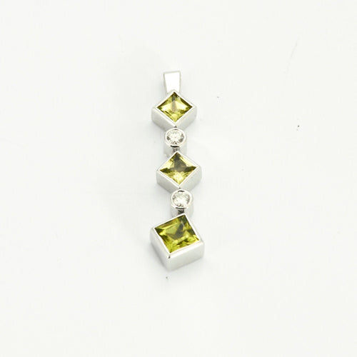 Pendentif Pendentif Arlequin Péridot 58 Facettes 002.147