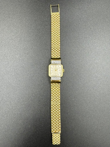 Montre OMEGA - Montre vintage 1950, or et diamants 58 Facettes