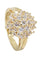 Bague BAGUE MODERNE PAVAGE DIAMANTS 58 Facettes 058891