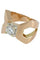 Bague 54 SOLITAIRE MODERNE DIAMANT 0.84 CARAT 58 Facettes 039071