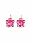 Boucles d'oreilles Boucles d'oreilles Rubis birmans Diamants 58 Facettes
