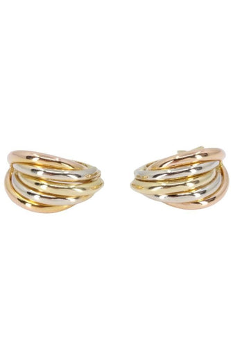 Boucles d'oreilles BOUCLES D'OREILLES 3 ORS 58 Facettes 067021