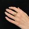 Bague 54 Bague années 1940 58 Facettes