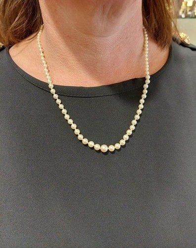 Collier Collier de perles en chute 58 Facettes 078641