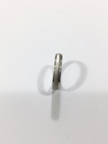 Bague 58 Alliance Or Blanc 58 Facettes