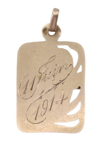 Pendentif MÉDAILLE IDENTITÉ NAPOLÉON III 58 Facettes 067781